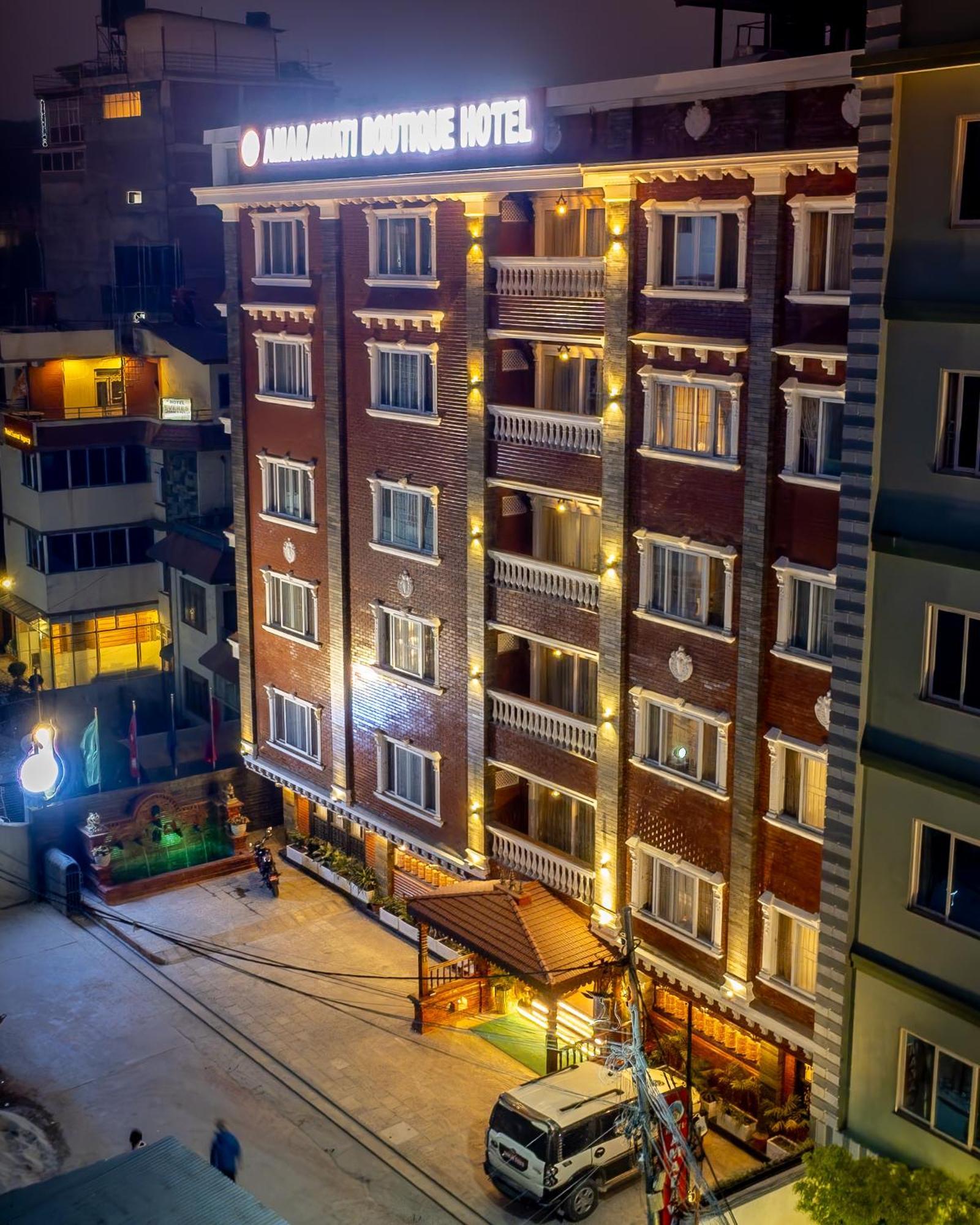 Amarawati Boutique Hotel Катманду Екстериор снимка
